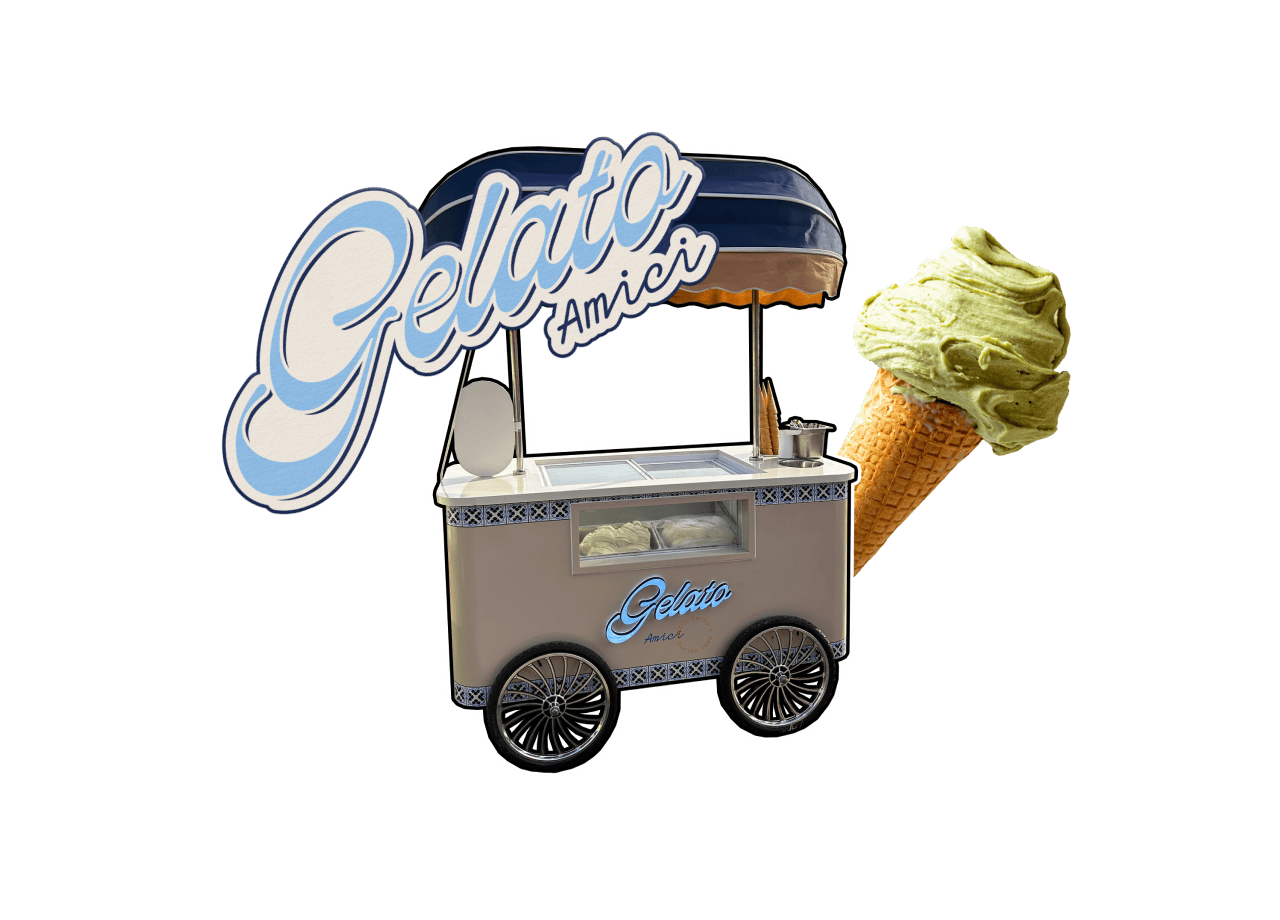 Ijs foodtruck Foodtruck with logo